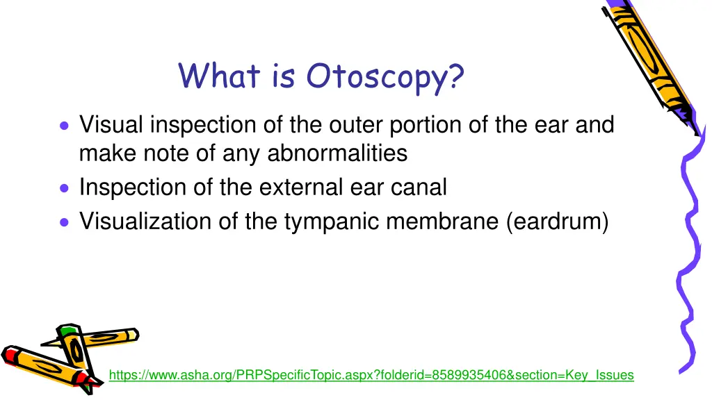 what is otoscopy