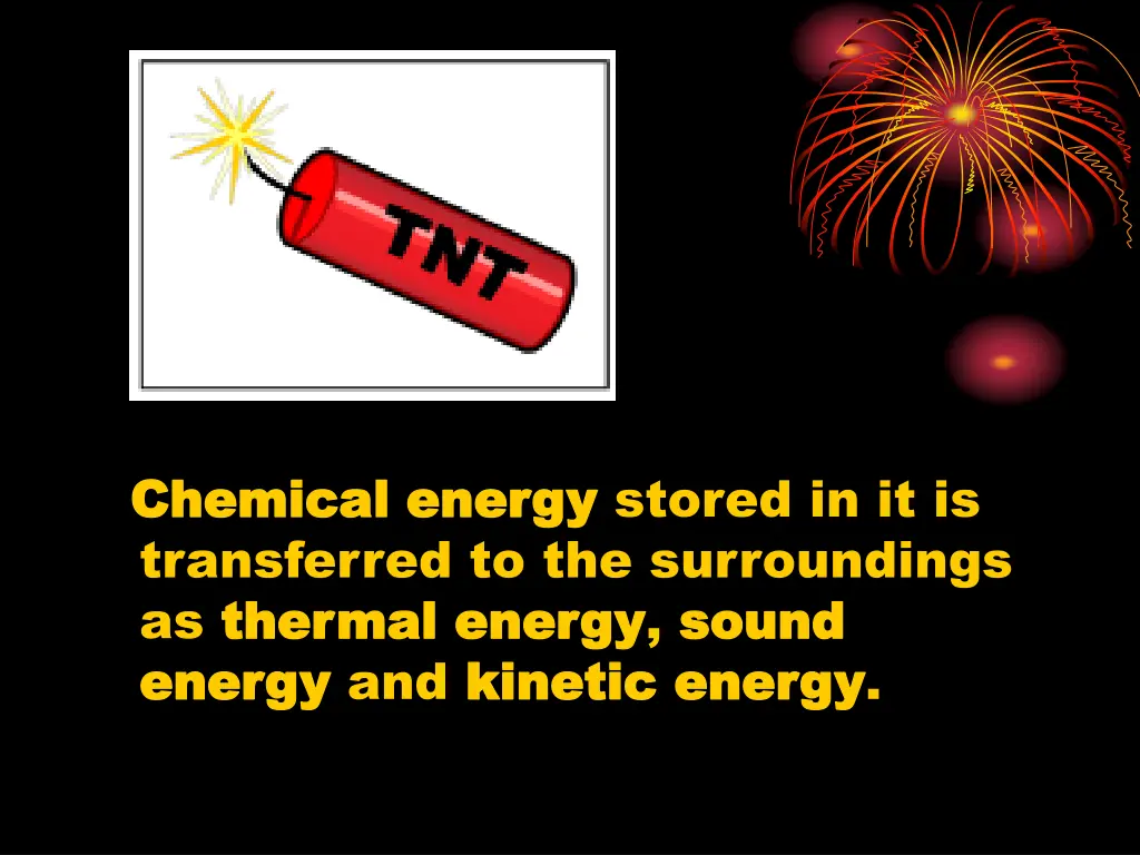 chemical energy chemical energy stored