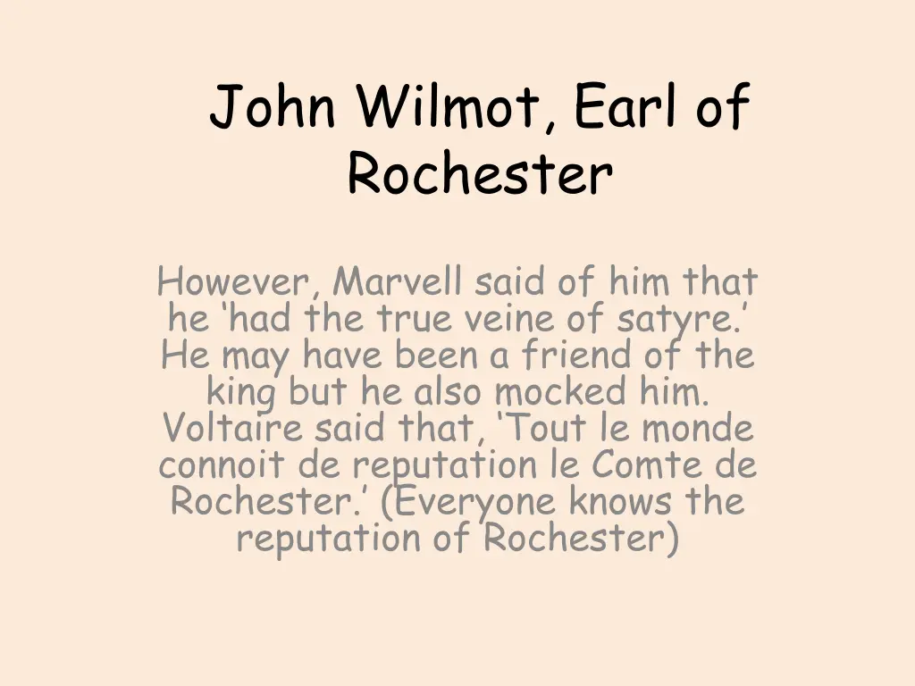 john wilmot earl of rochester 4