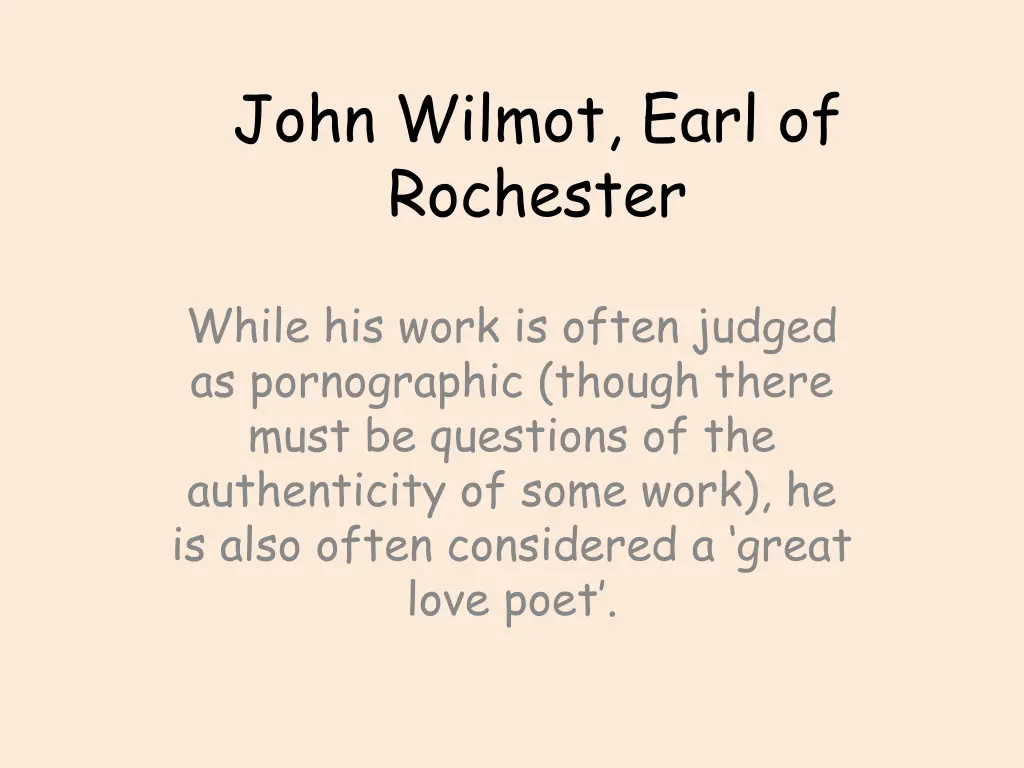 john wilmot earl of rochester 6