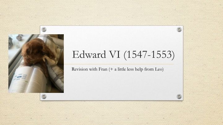 edward vi 1547 1553