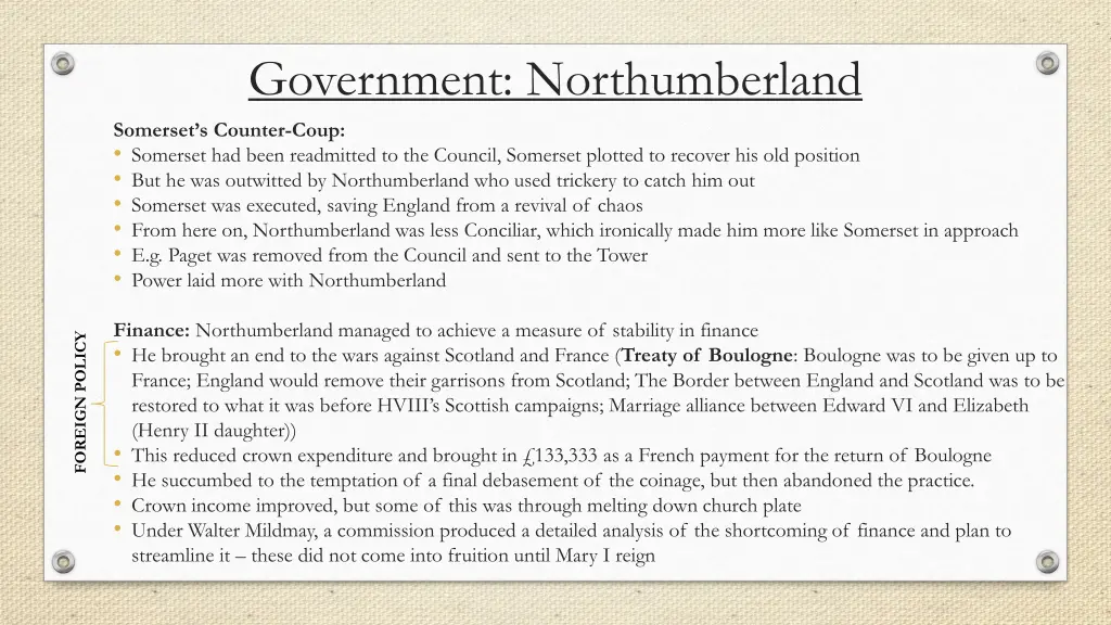 government northumberland 1