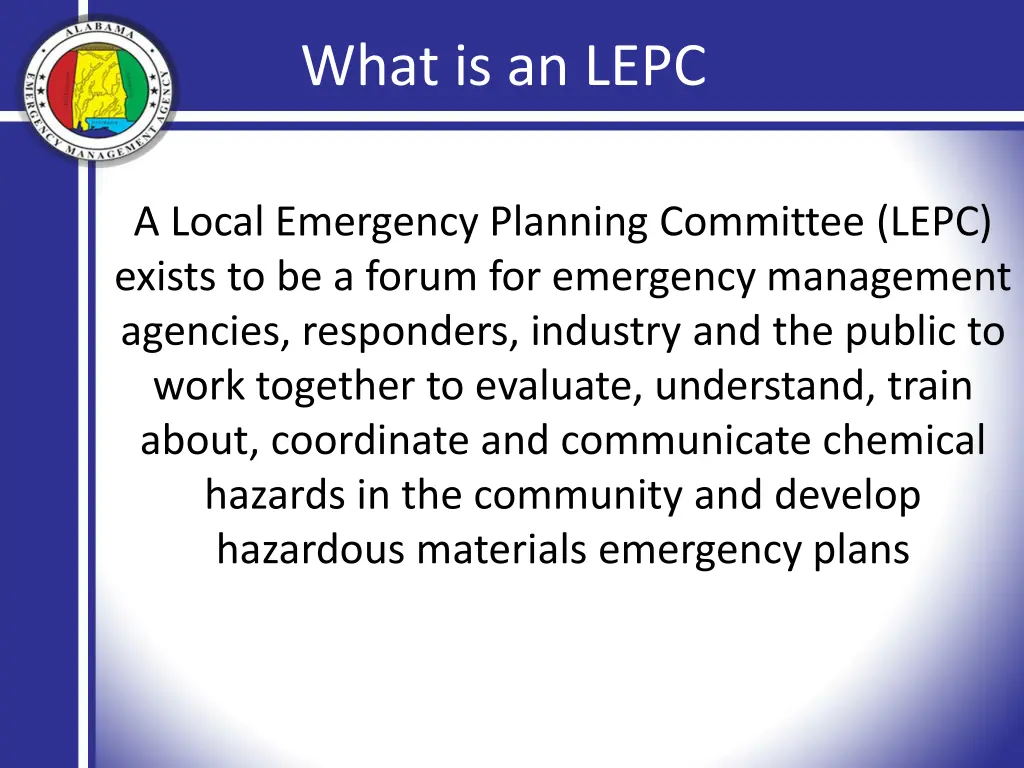 what is an lepc