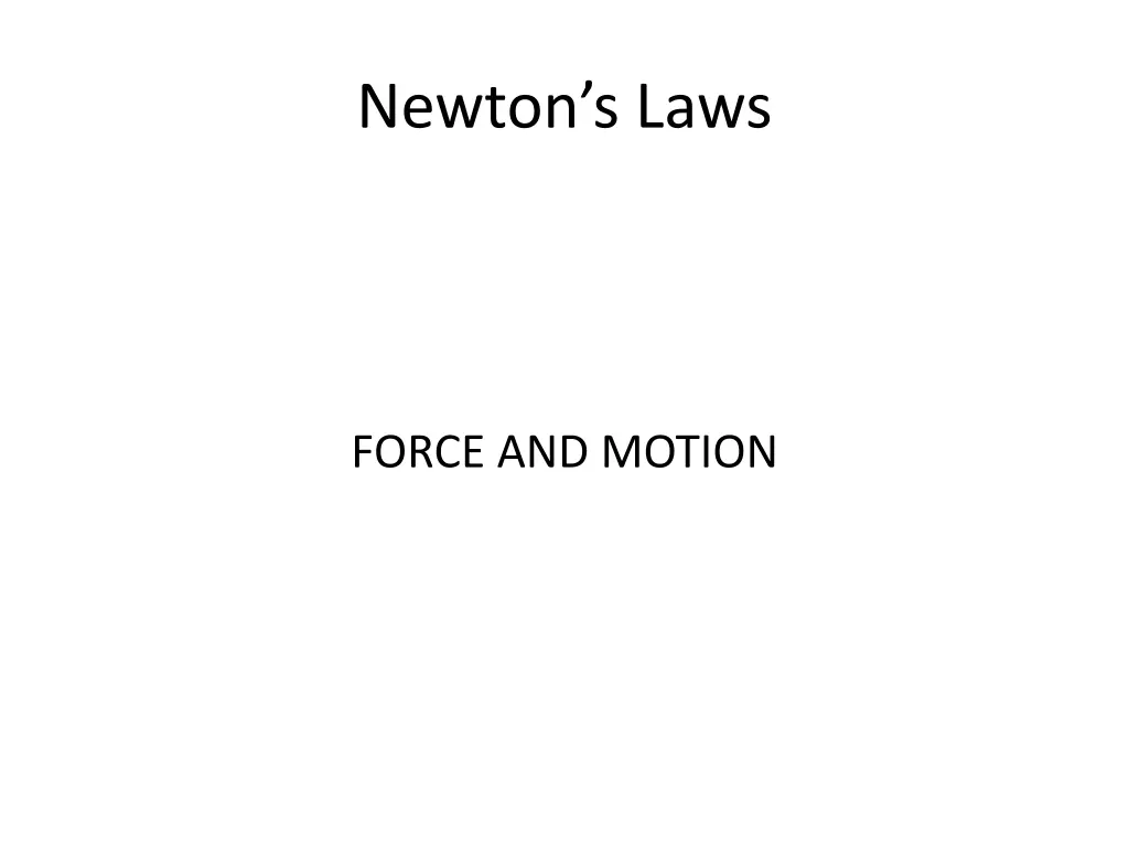 newton s laws