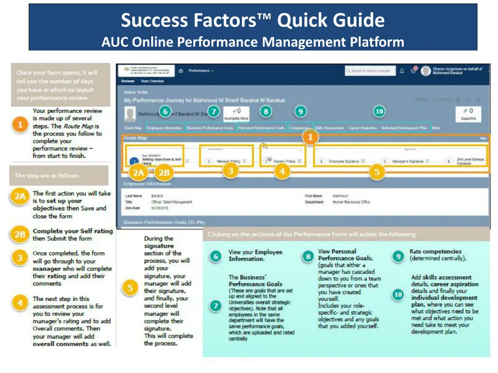 success factors quick guide auc online 1