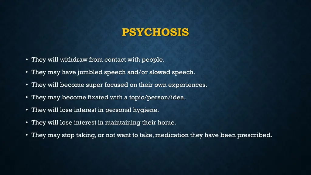 psychosis 3