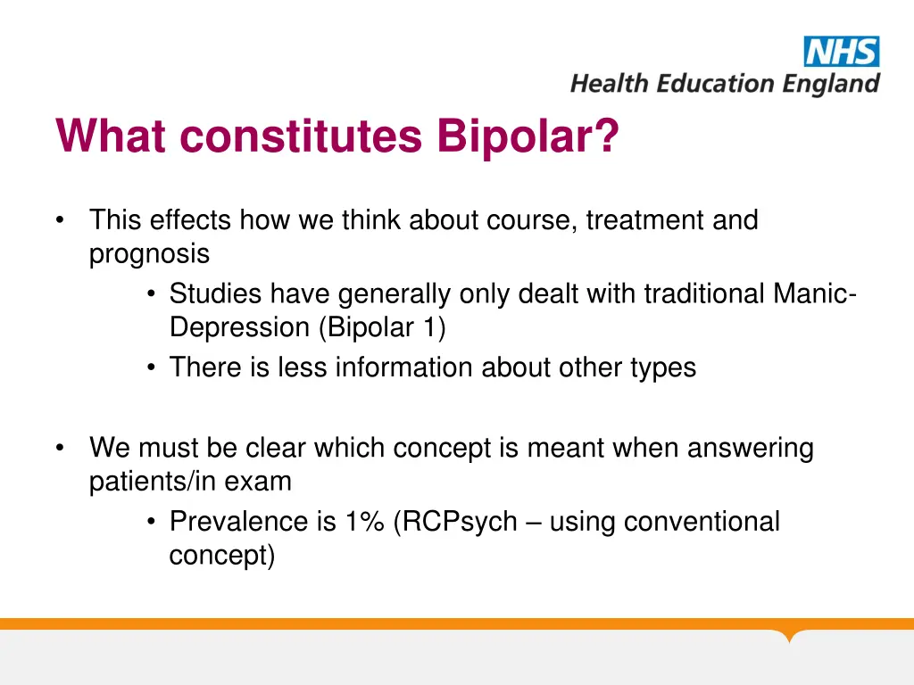 what constitutes bipolar