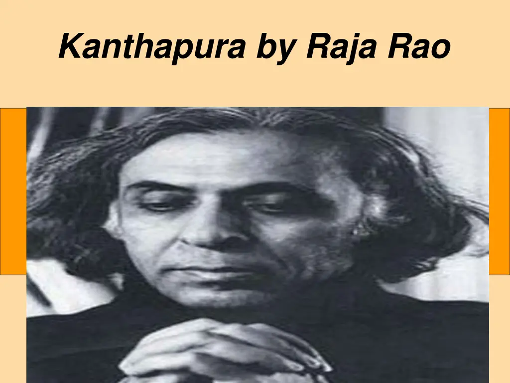 kanthapura by raja rao 1