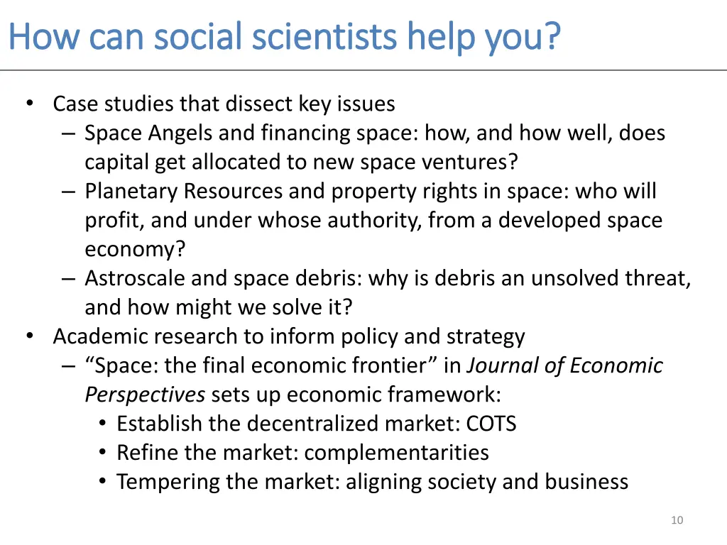 how can social scientists help you how can social