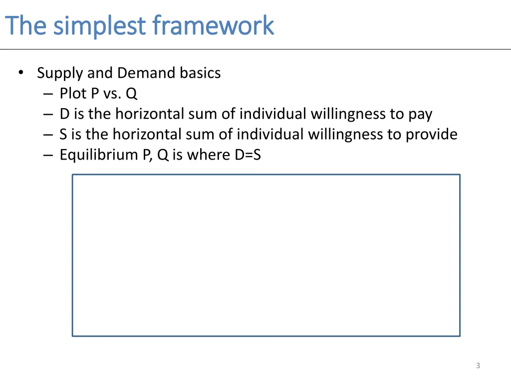 the simplest framework the simplest framework