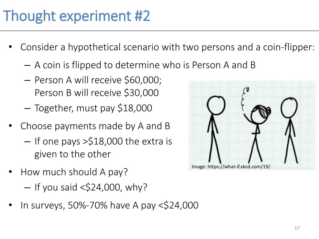 thought experiment 2 thought experiment 2