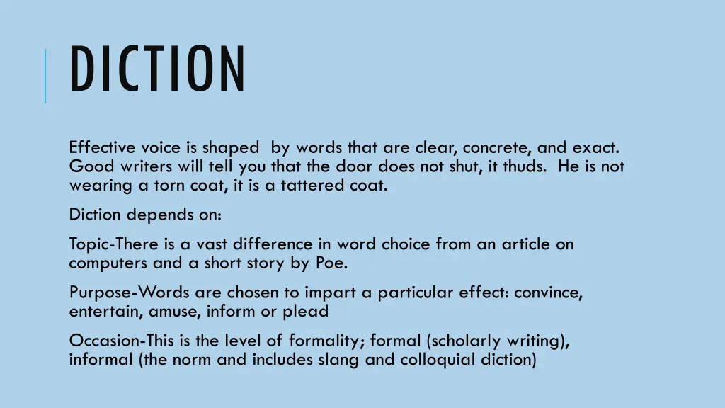 diction 1