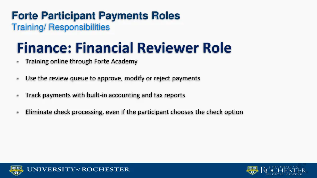 forte participant payments roles 1