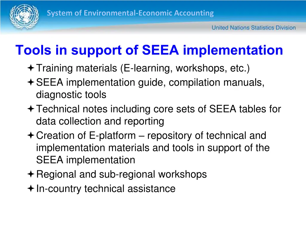 system of environmental economic accounting 13