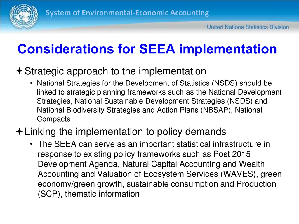 system of environmental economic accounting 7