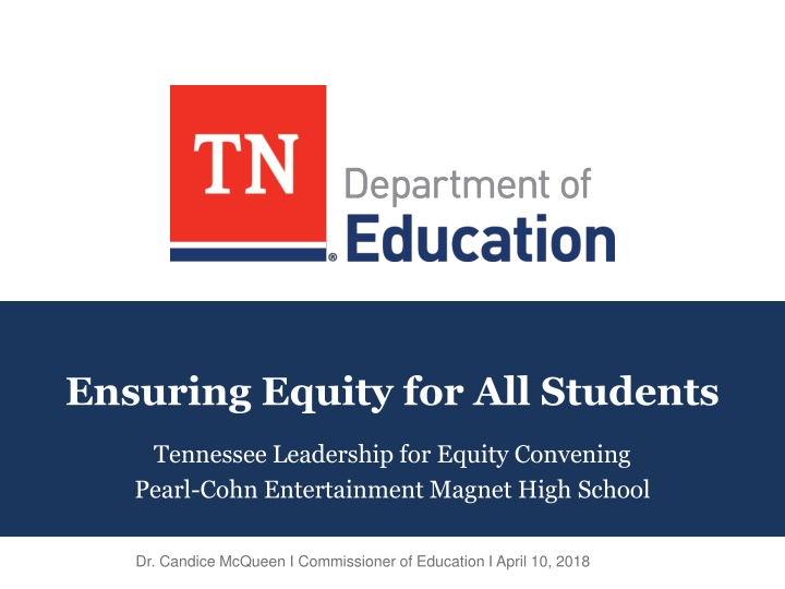 ensuring equity for all students