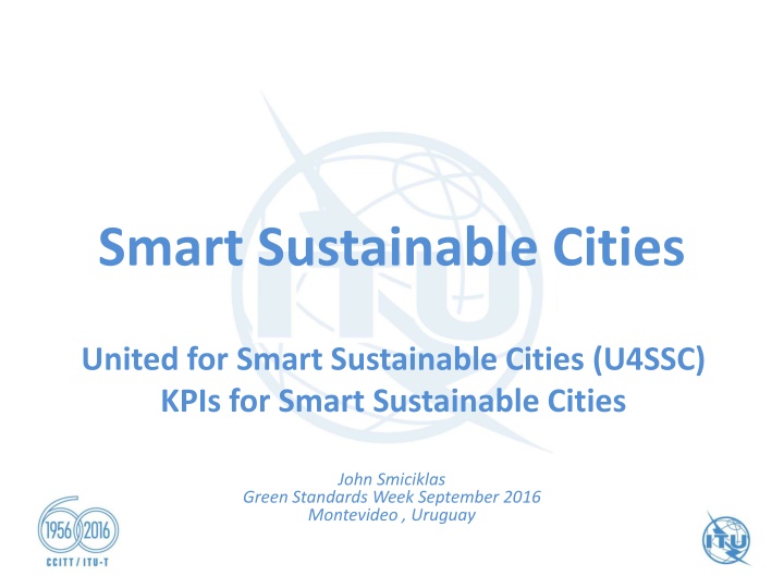 smart sustainable cities