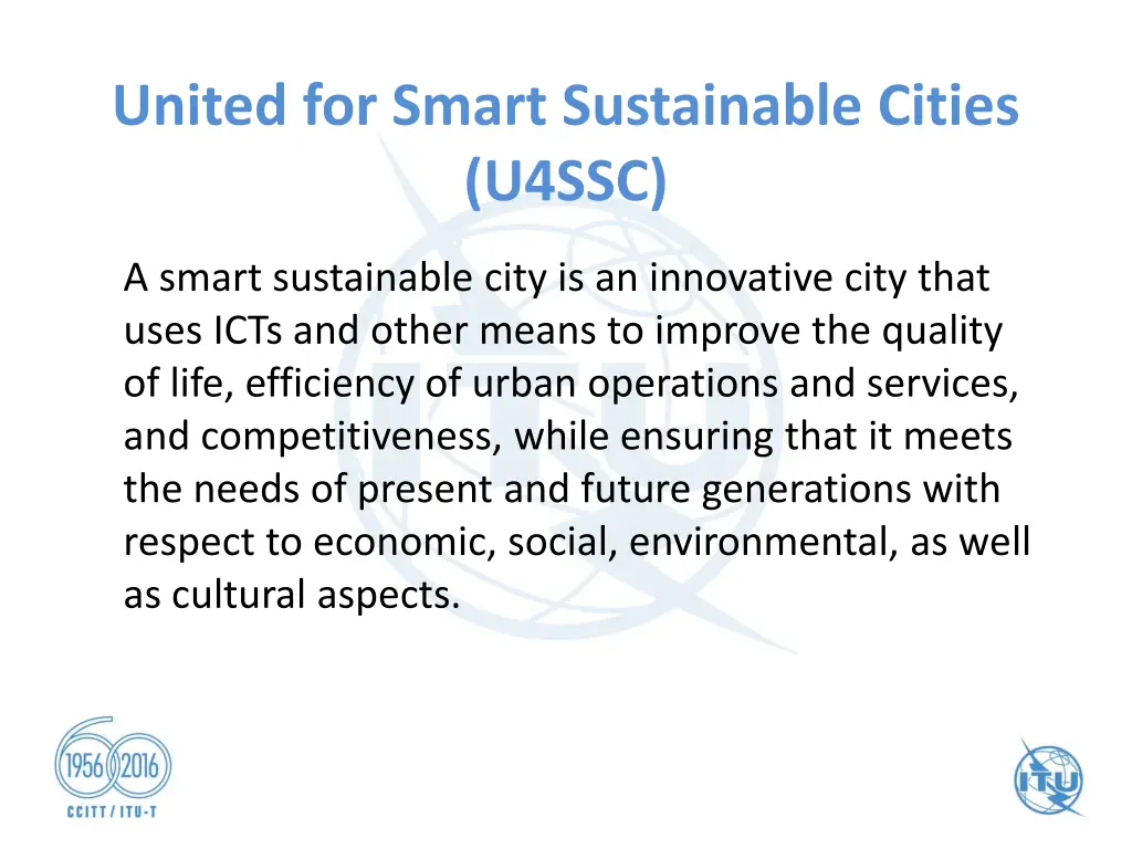 united for smart sustainable cities u4ssc 2