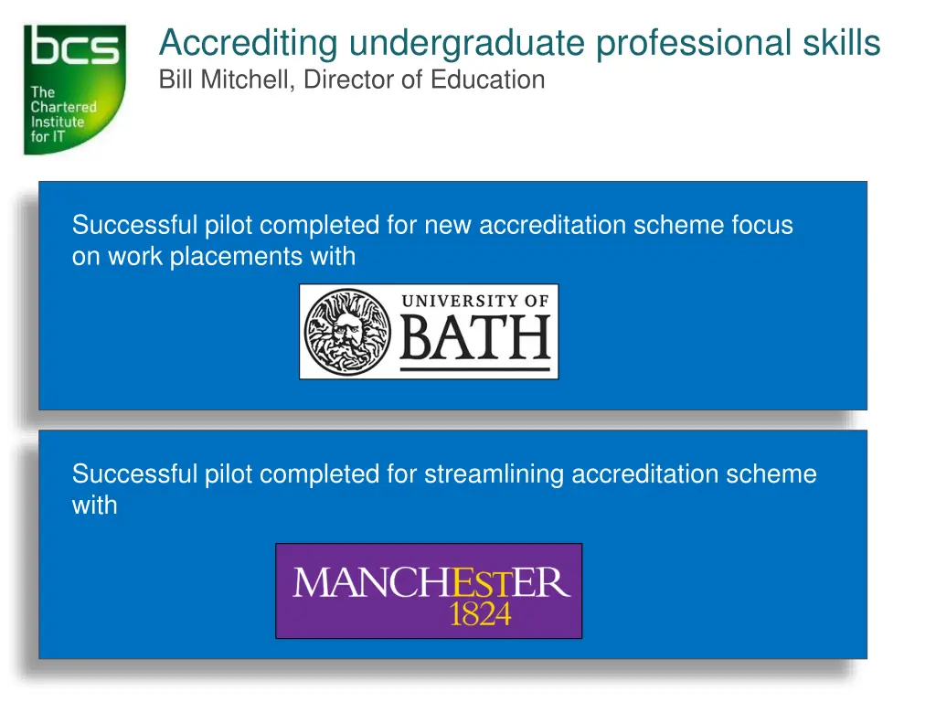 accrediting undergraduate professional skills 1