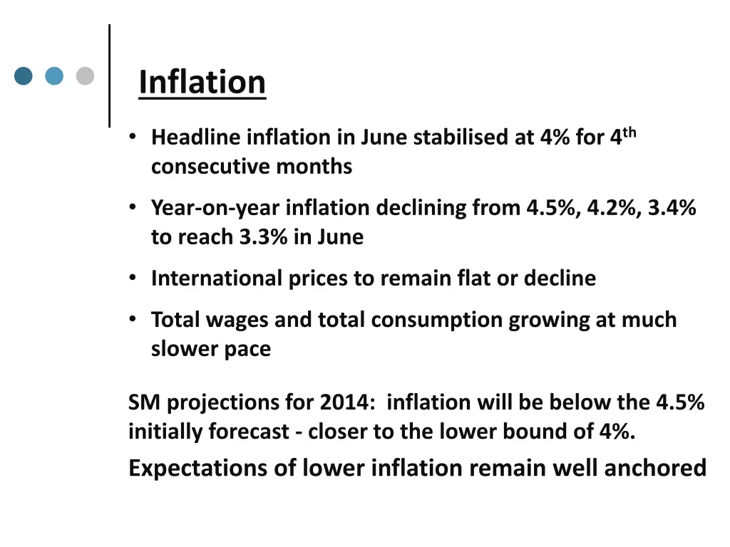 inflation