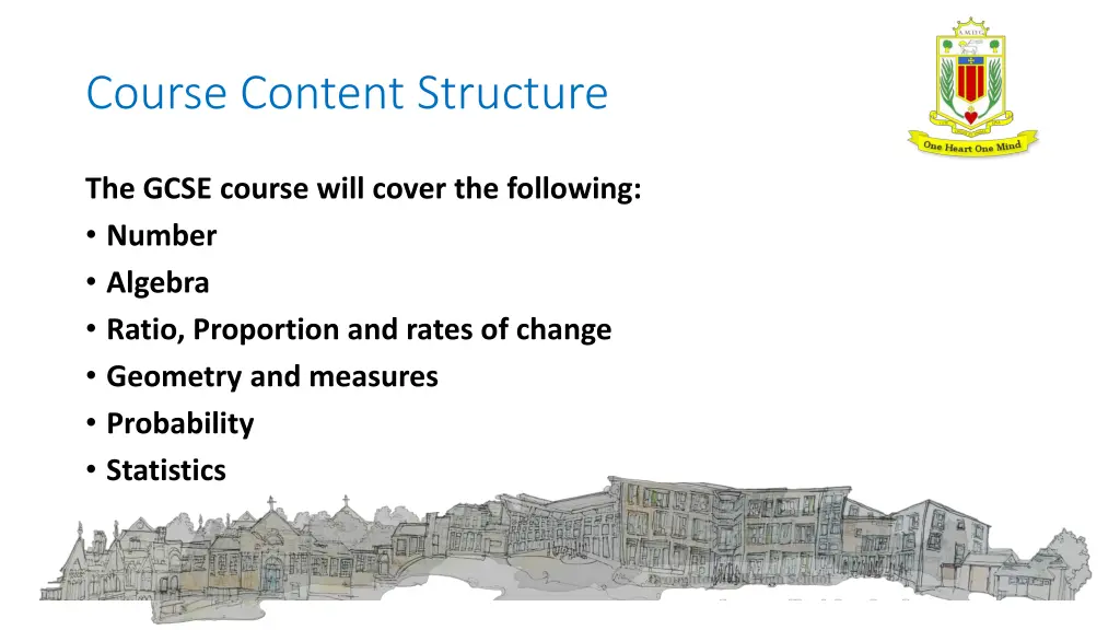 course content structure