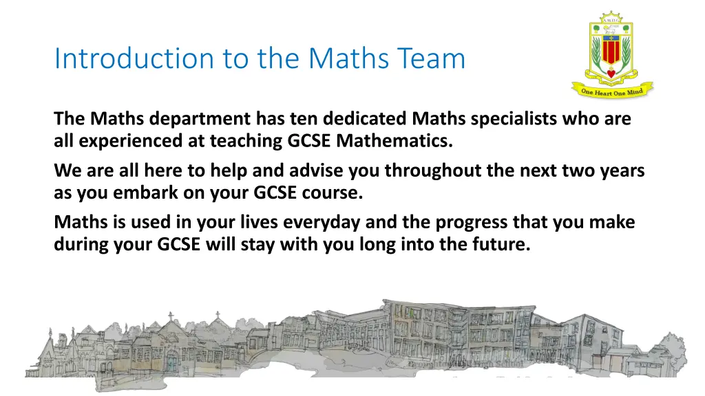 introduction to the maths team