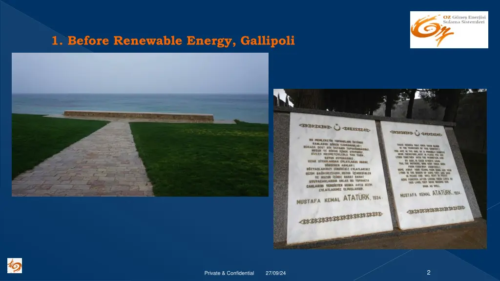 1 before renewable energy gallipoli