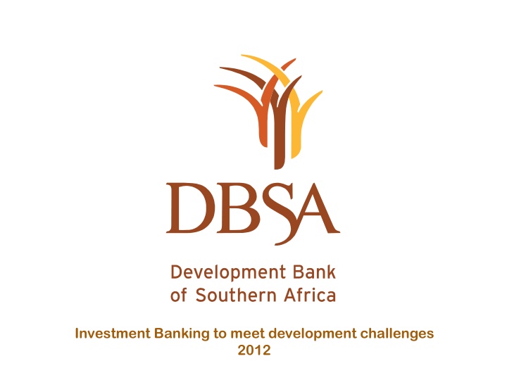 investment banking to meet development challenges