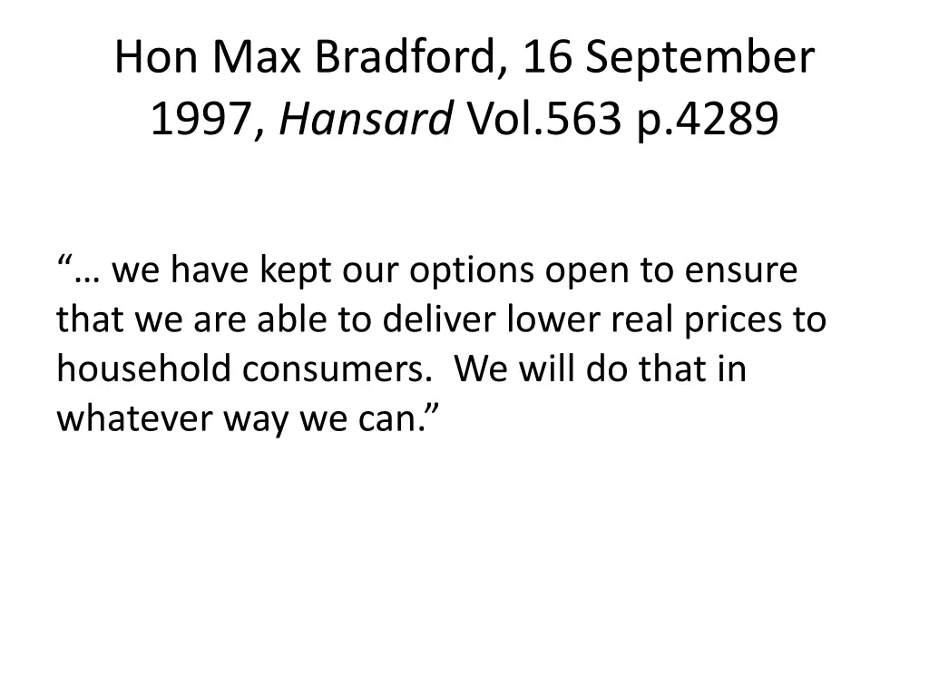 hon max bradford 16 september 1997 hansard