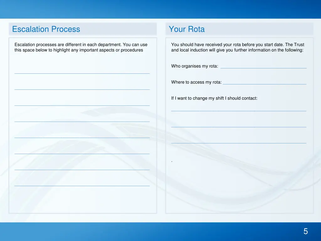 escalation process