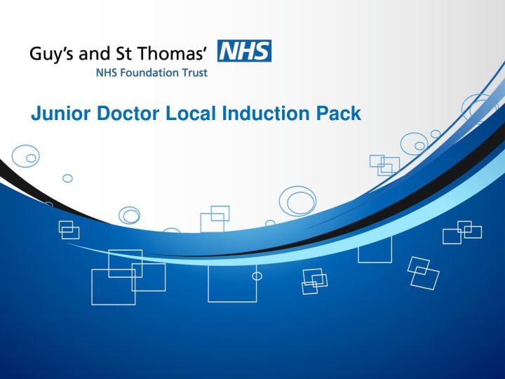 junior doctor local induction pack