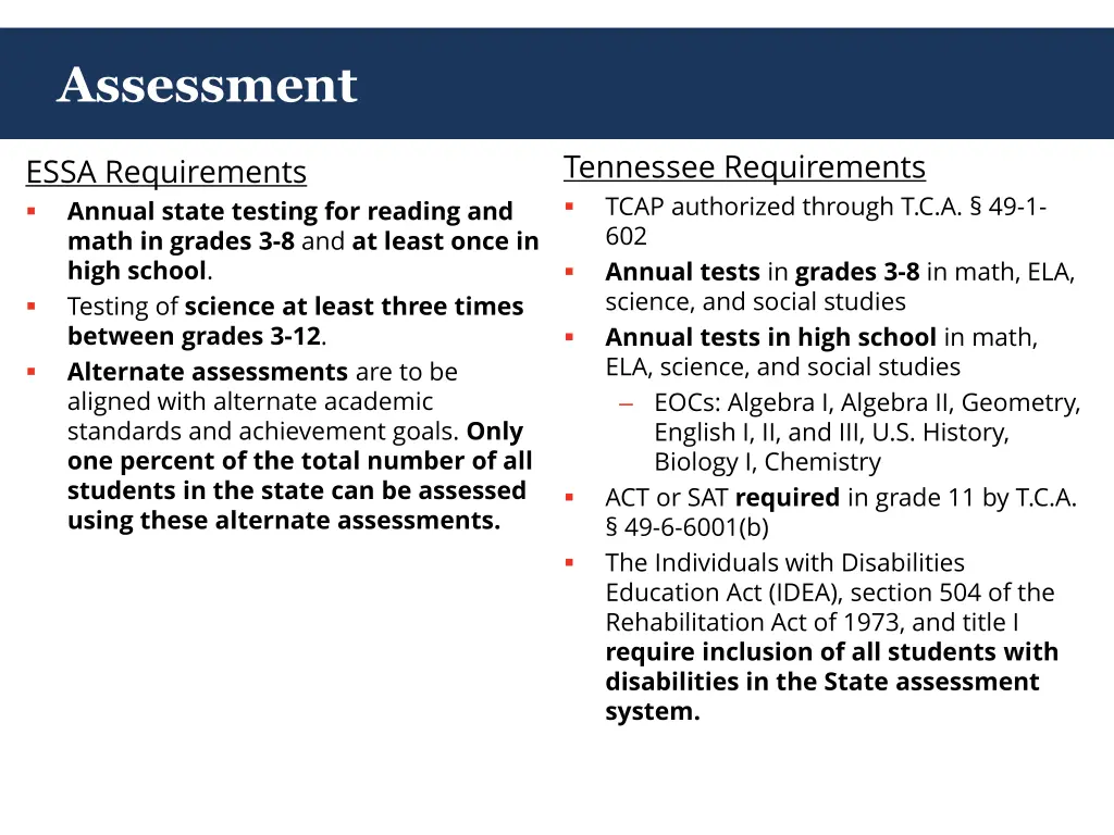 assessment