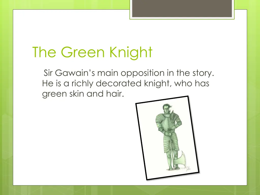 the green knight