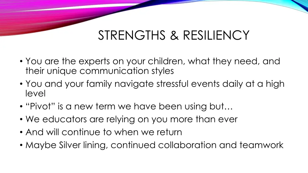 strengths resiliency