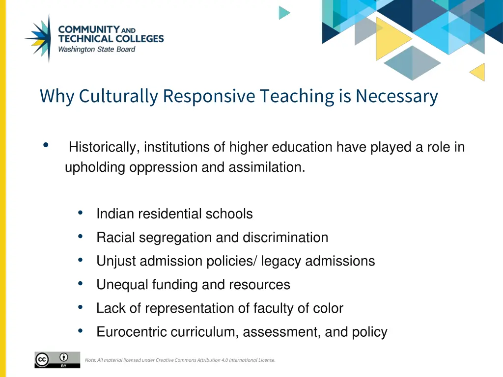 why culturally responsive teaching is necessary