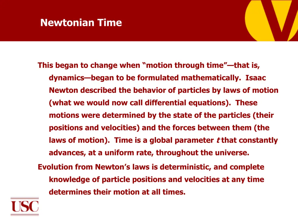 newtonian time