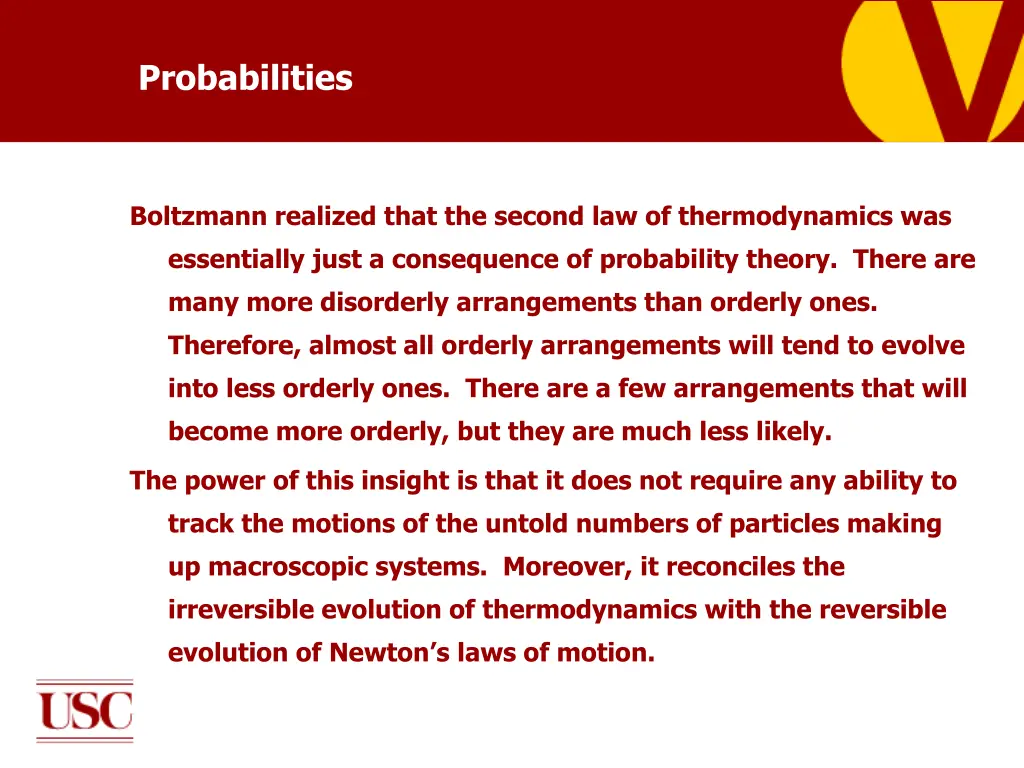 probabilities