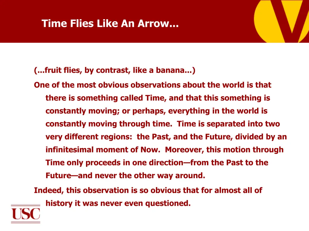 time flies like an arrow