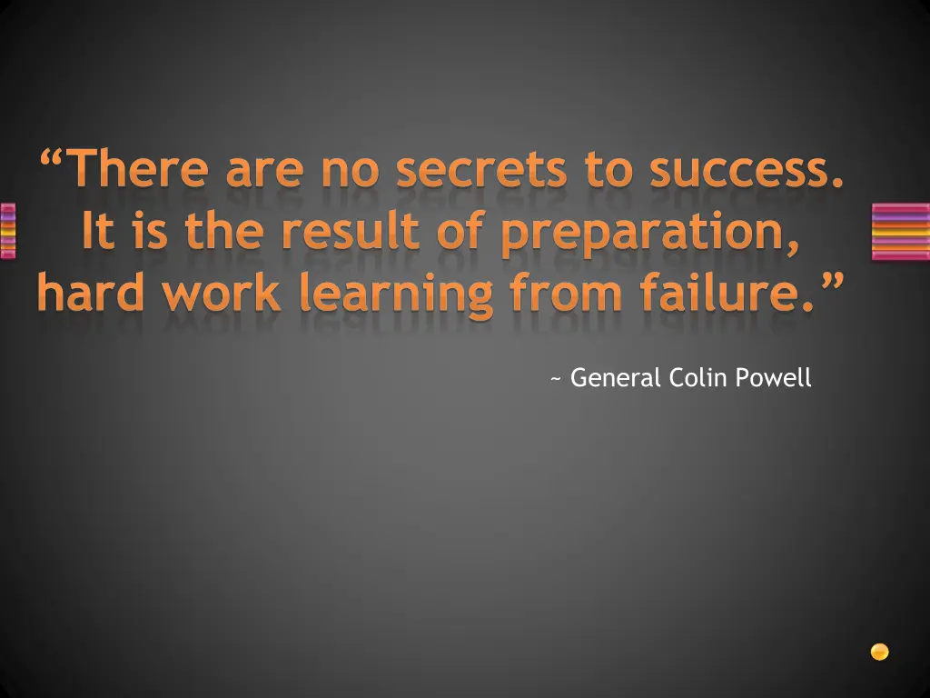 there are no secrets to success it is the result