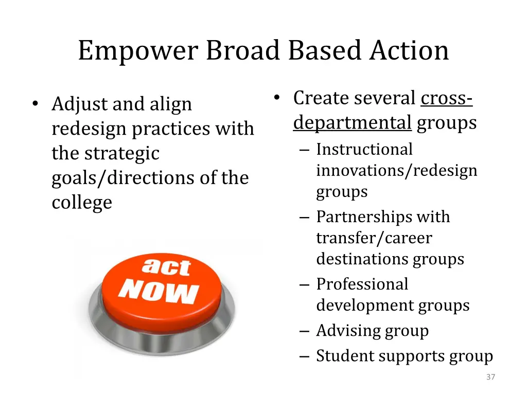 empower broad based action