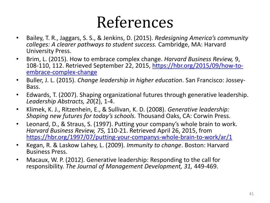 references