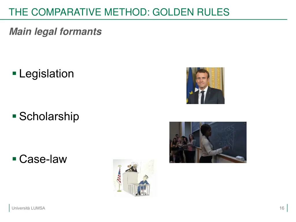 the comparative method golden rules