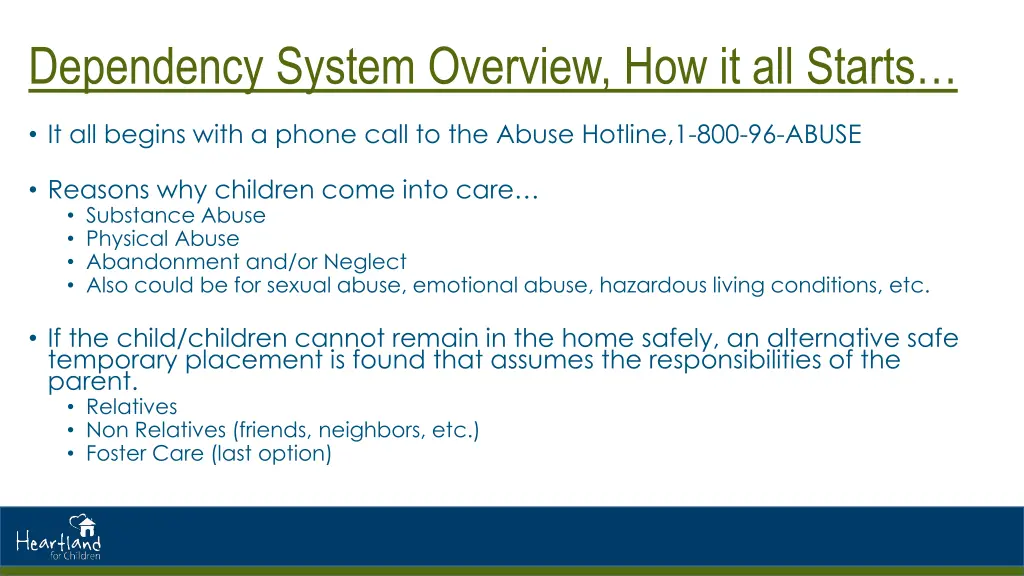 dependency system overview how it all starts