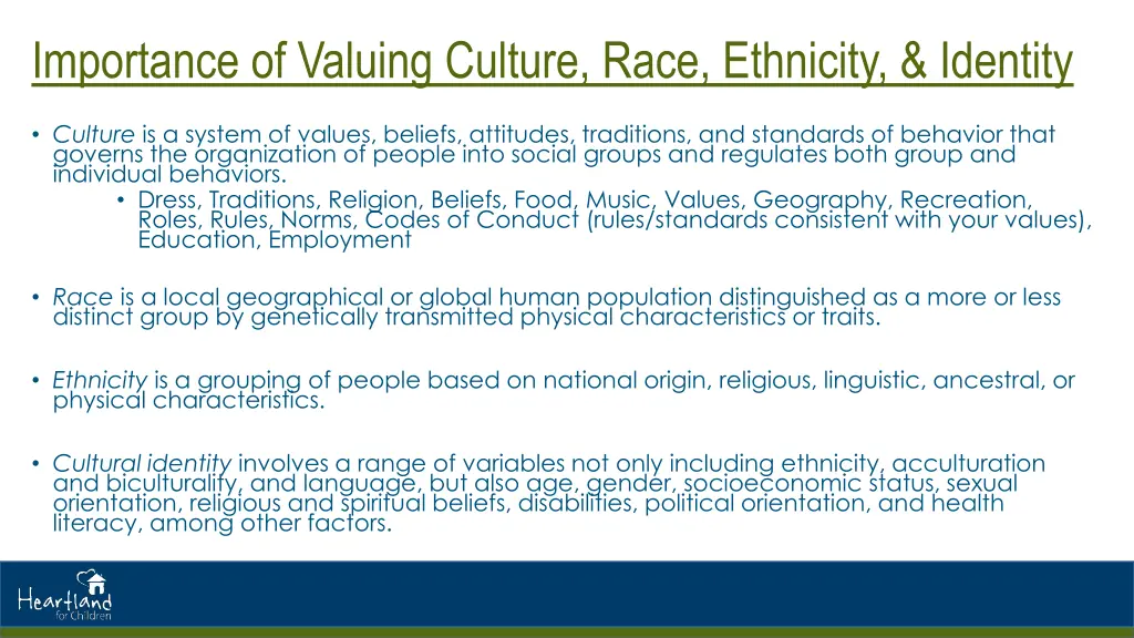 importance of valuing culture race ethnicity