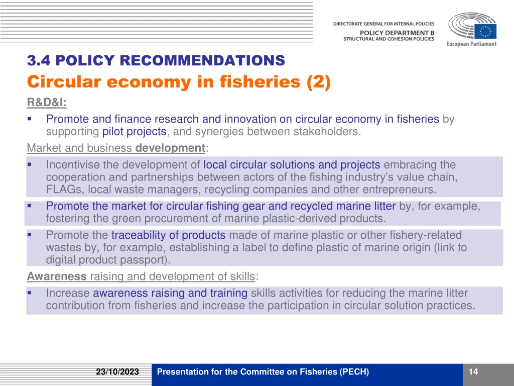 3 4 policy recommendations circular economy 1