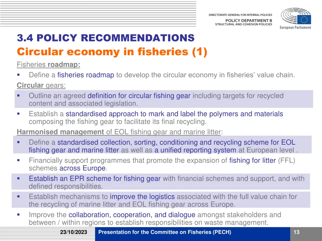 3 4 policy recommendations circular economy