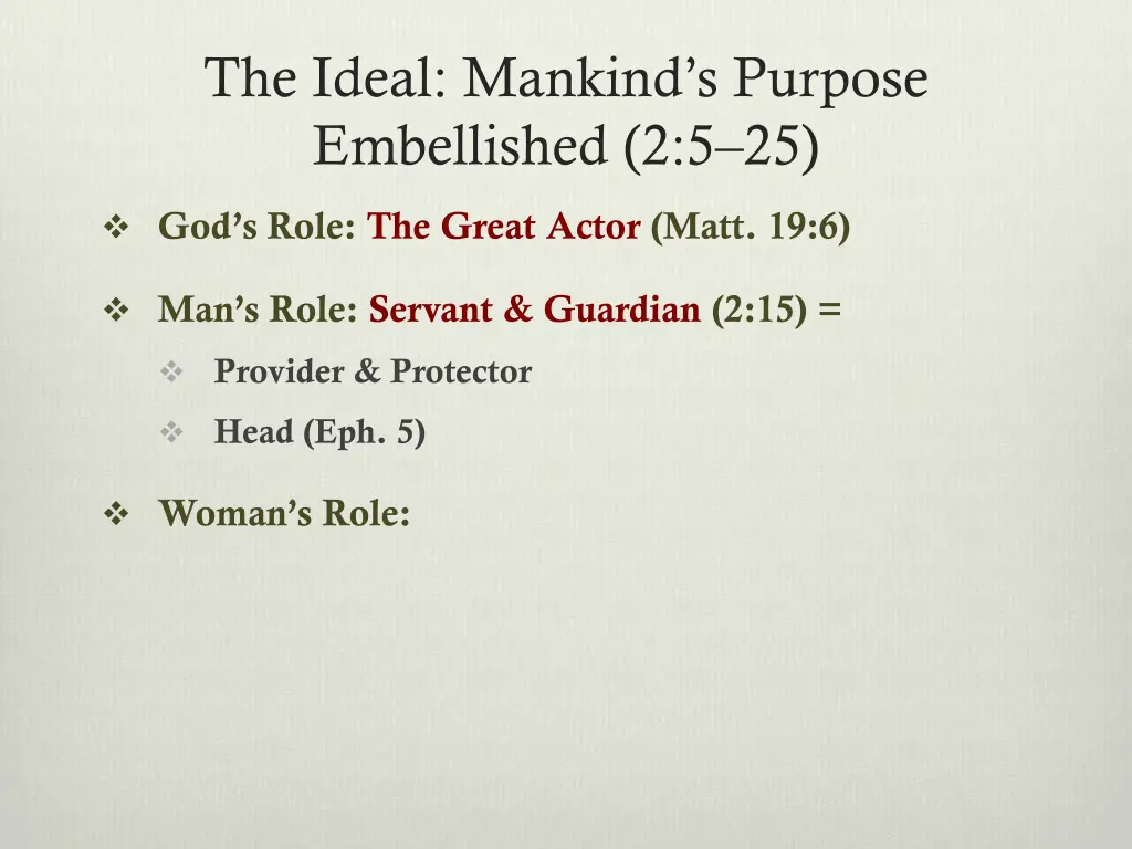 the ideal mankind s purpose embellished 2 5 25 2