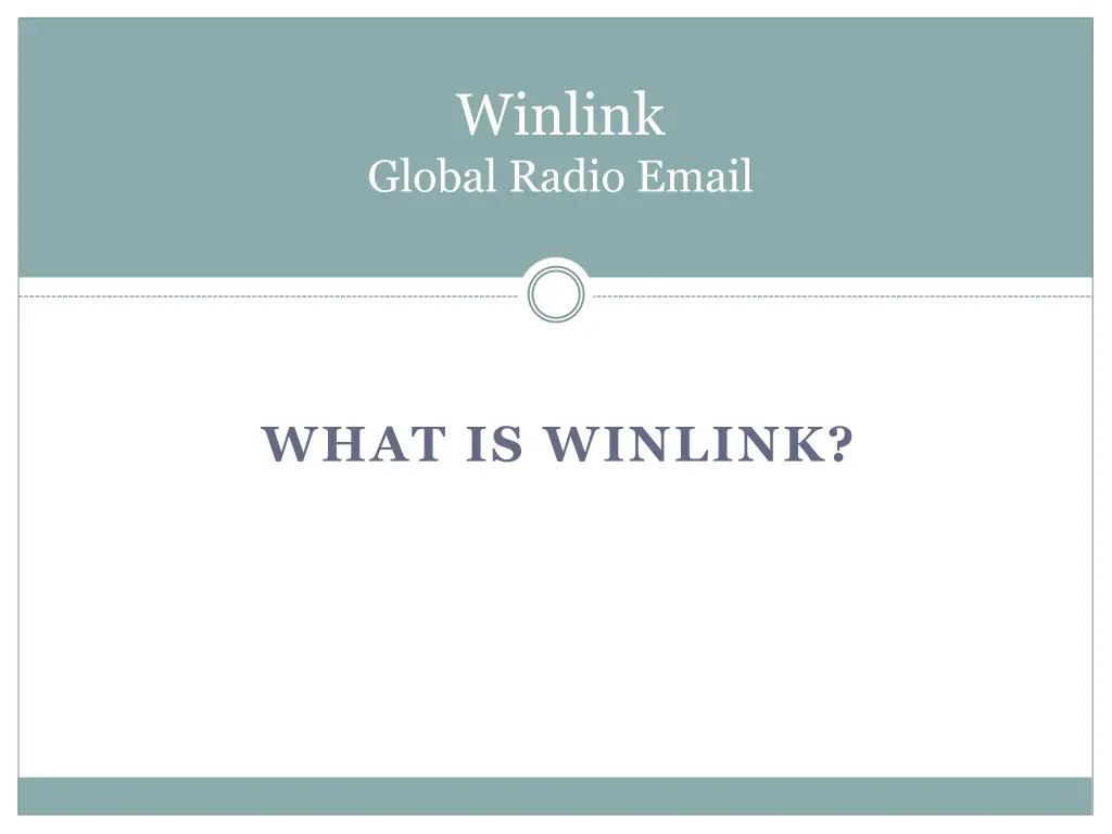 winlink global radio email