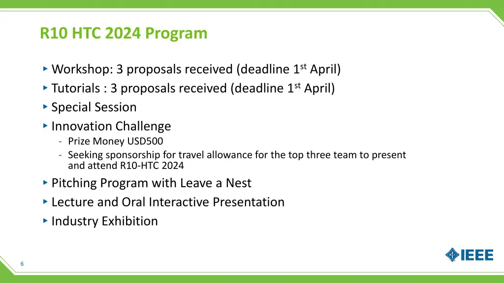 r10 htc 2024 program