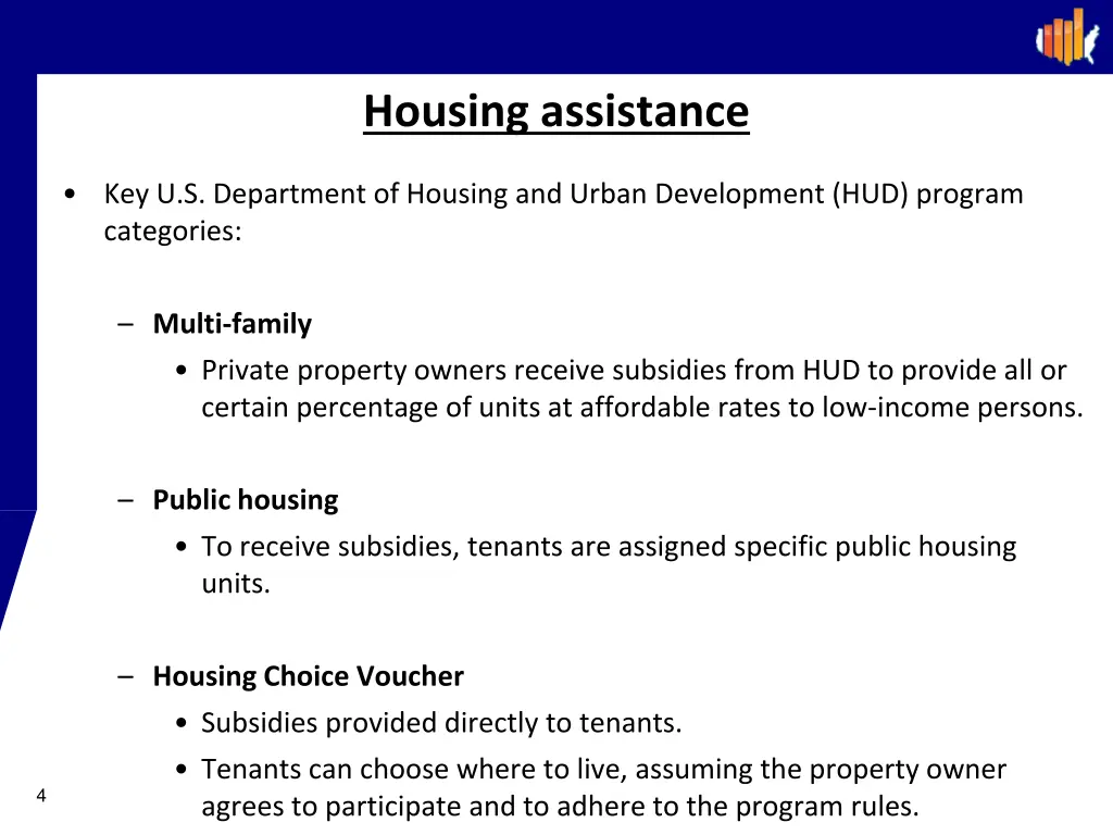 housing assistance